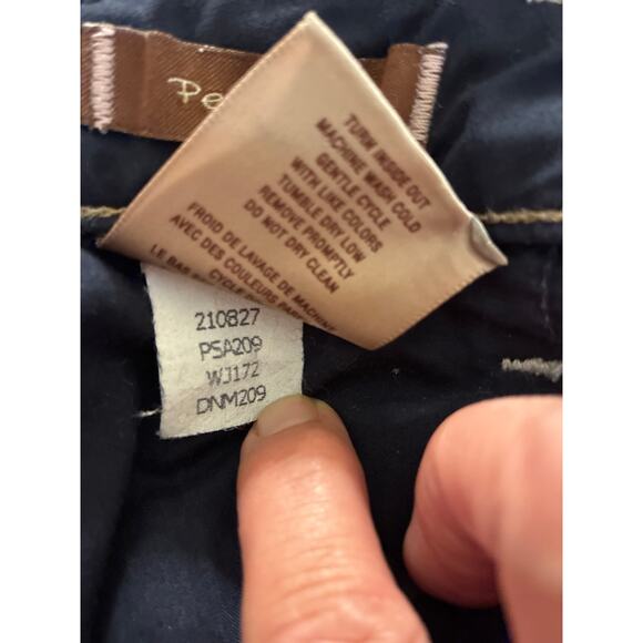 PAIGE Peg Skinny Jeans size 28 waist blue denim stretch - Picture 5 of 6